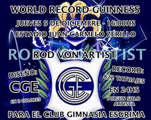 POR EL RECORD GUINNESS TRIPERO