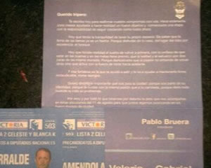 <small>PROPAGANDA PROSELITISTA LLEGA A SOCIOS </small>