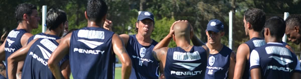 ENTRENÓ CON UNA CARA NUEVA