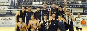 CAMPEÓN EN JUVENILES Y CADETES