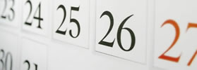CALENDARIO AZUL Y BLANCO