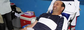 DONACIÓN DE SANGRE EN LA SEDE