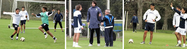 ENTRENAMIENTO CON OTRA CARA NUEVA