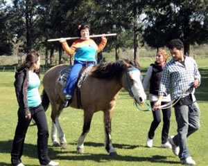 EQUINOTERAPIA EN GIMNASIA
