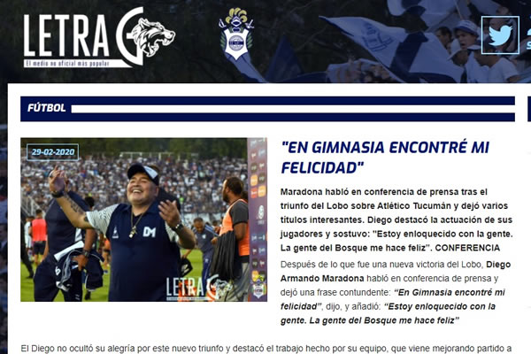 "EN GIMNASIA ENCONTRÉ MI FELICIDAD"	