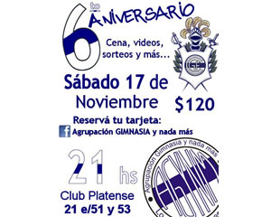 FIESTA DE GIMNASIA Y NADA MÁS