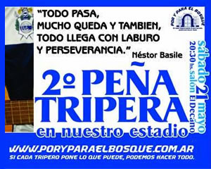 2° PEÑA TRIPERA EN EL BOSQUE