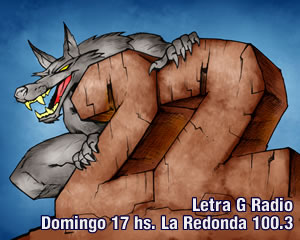 LETRA G RADIO PARA EL MUNDO