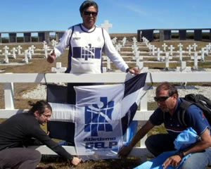  GIMNASIA PRESENTE EN MALVINAS