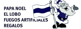 NAVIDAD AZUL Y BLANCA