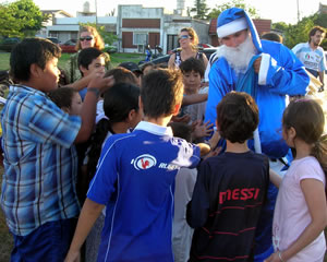 NAVIDAD AZUL Y BLANCA