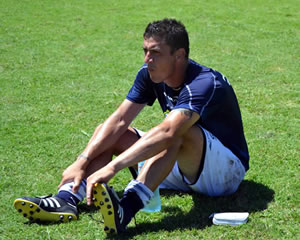 ENTRENÓ EN ABASTO PENSANDO EN BANFIELD