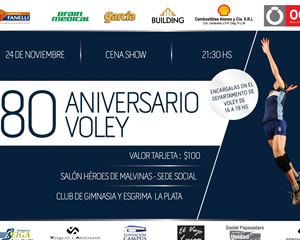 80 ANIVERSARIO DEL VÓLEY
